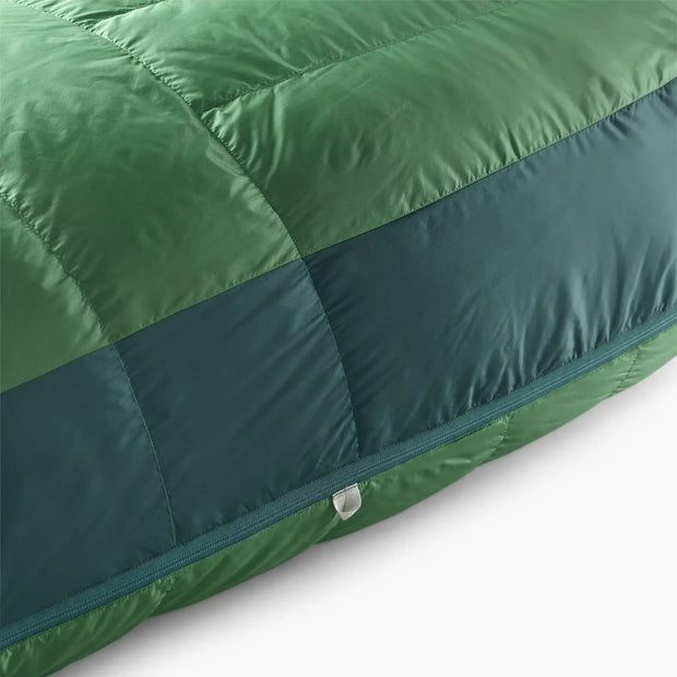Sea To Summit Ascent -1°C Down Sleeping Bag - Regular Rain Forest Green