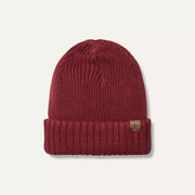 Sealskinz Bacton Waterproof Cold Weather Roll Cuff Beanie Hat - Red