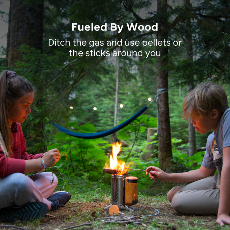 Biolite Campstove 2+ Woodburning Electricity Generating Camping Stove