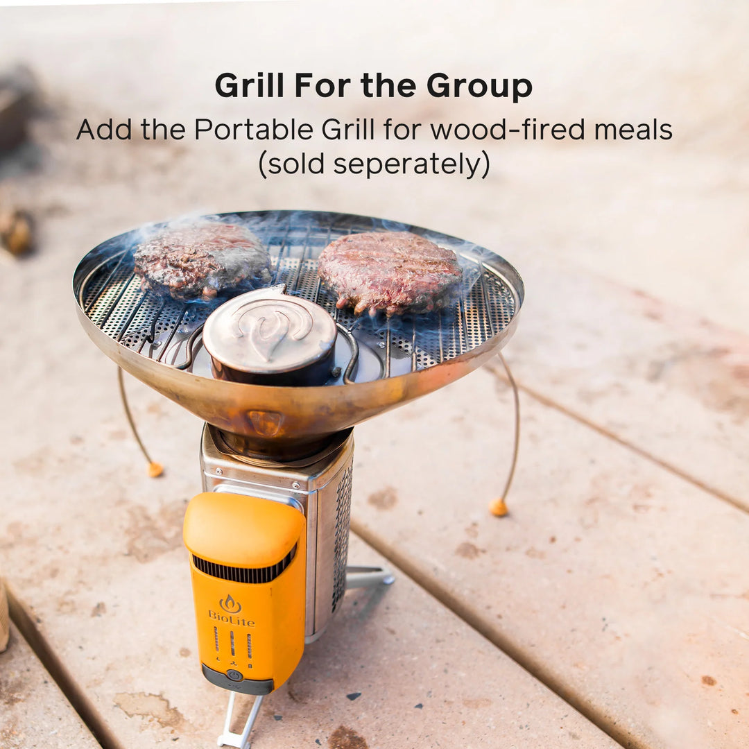 Biolite Campstove 2+ Woodburning Electricity Generating Camping