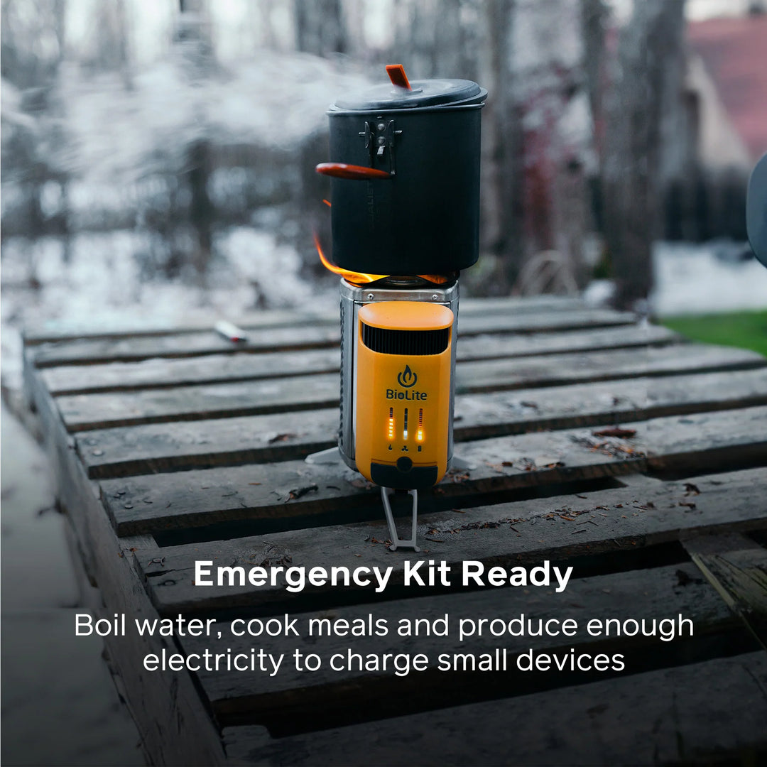 ライト・ランタン mont bell BioLite - CampStove 2+ Biolite Campstove 2+ Woodburning Electricity Generating Camping