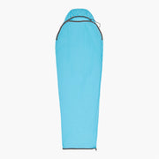 Sea To Summit Breeze Coolmax Sleeping Bag Liner - Mummy Compact with Drawcord Blue