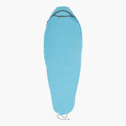 Sea To Summit Breeze Coolmax Sleeping Bag Liner - Mummy Compact with Drawcord Blue