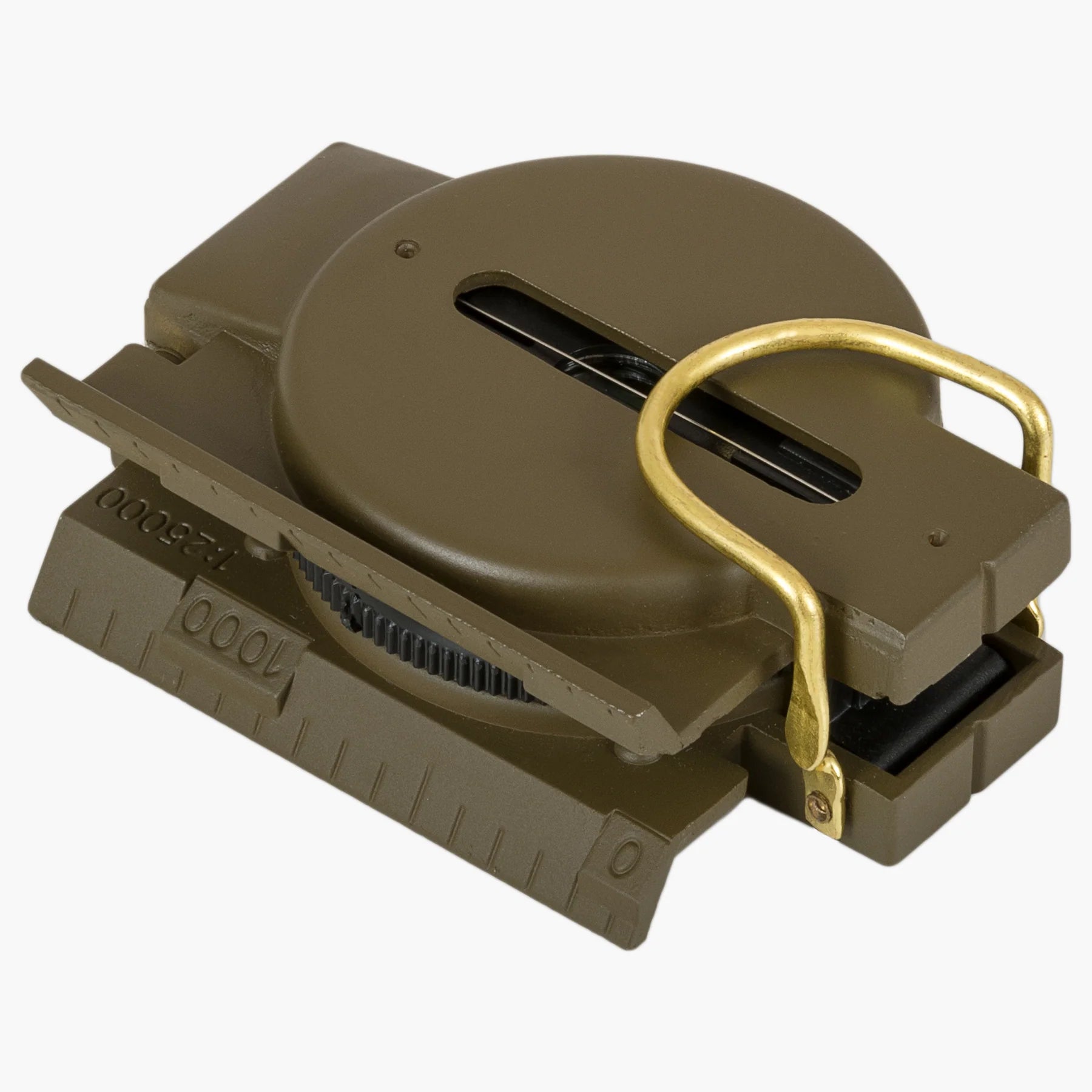 Highlander Military Heavy Duty Folding Compass - Green