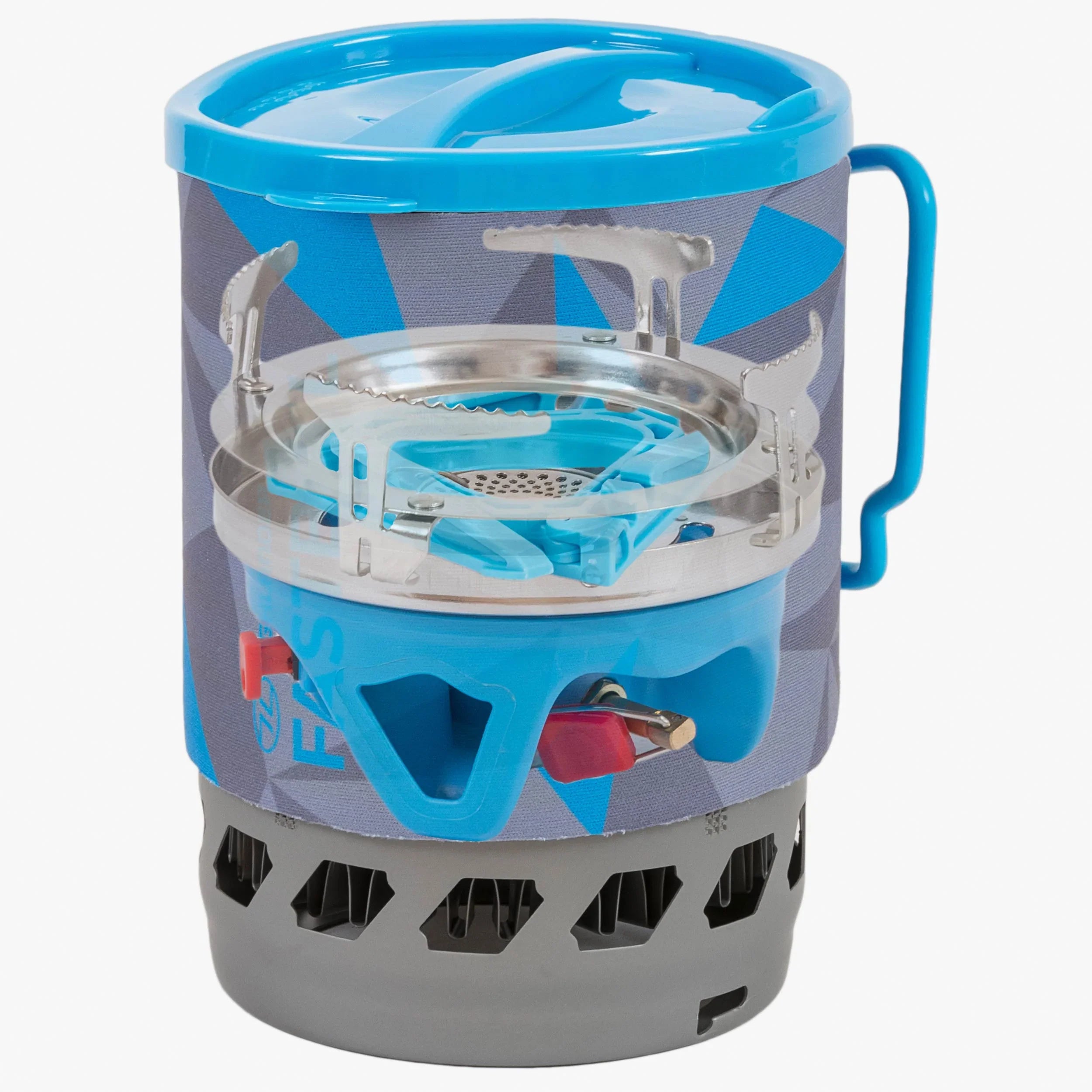 Highlander Blade Fastboil 3 Camping Gas Stove - 1.1L Blue