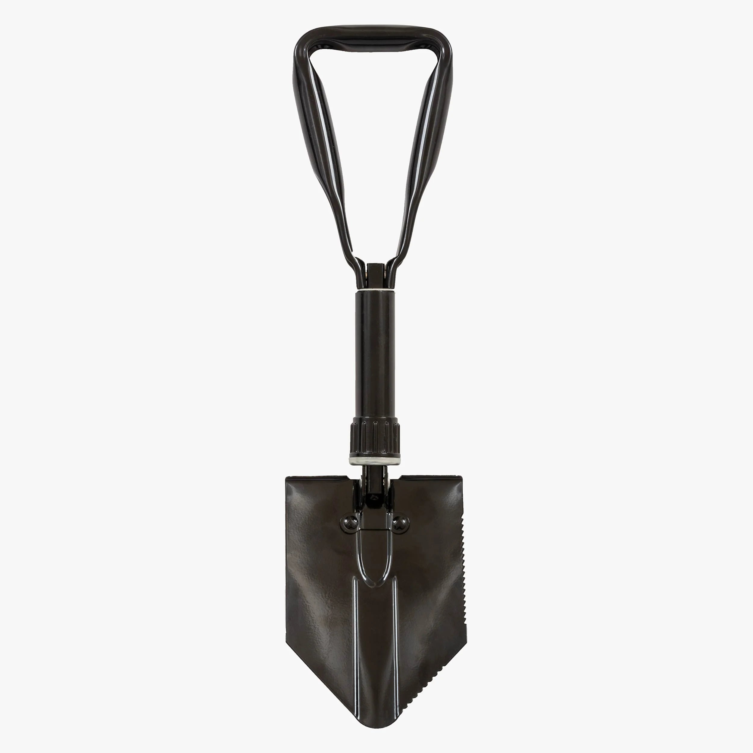 Highlander Double Folding Shovel - Black