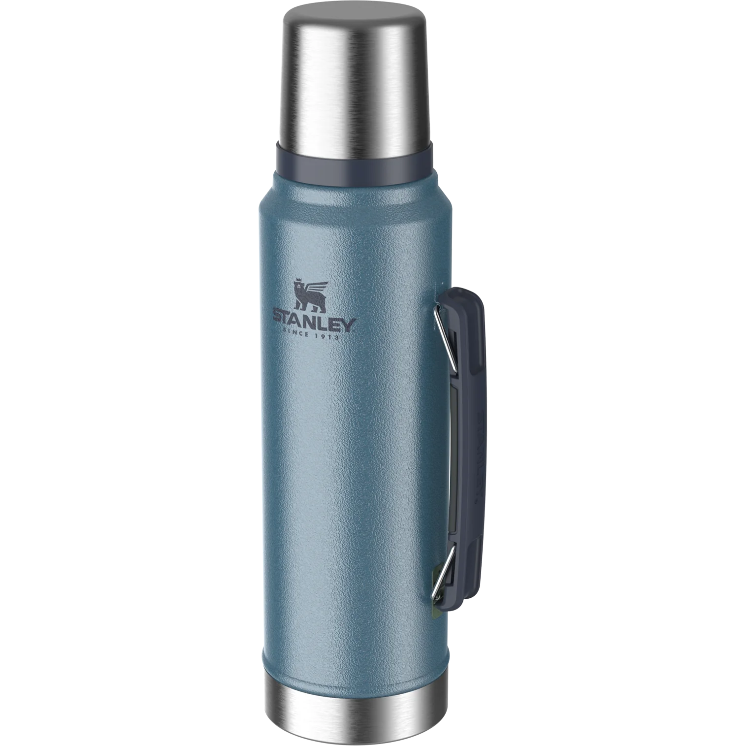 Stanley Classic Legendary Bottle Vacuum Flask - 1.0L Hammertone Lake Blue