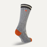 Sealskinz Clippesby Single Layer Mid Length Lightweight Cotton Hiking Sock - Grey
