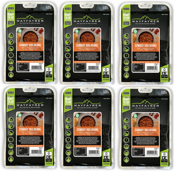 Wayfayrer Boil in the Bag Camp Food - Cowboy BBQ Beans (New Flavour)