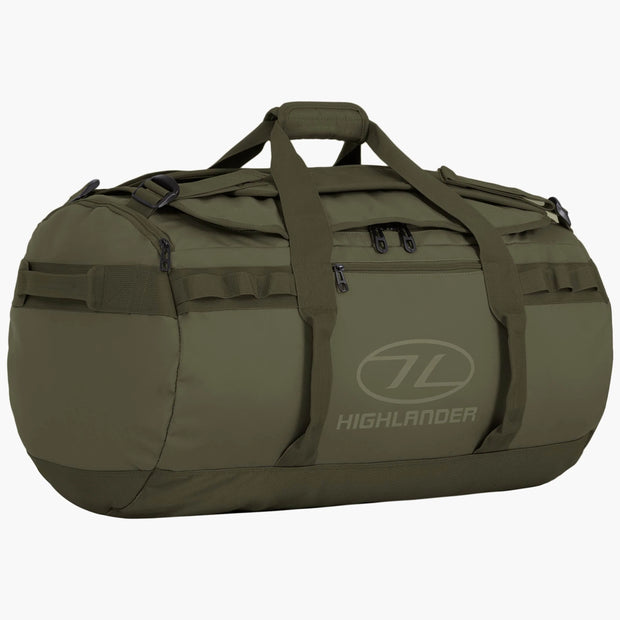 Highlander Storm Kitbag 65 Litre Duffle - Olive Green