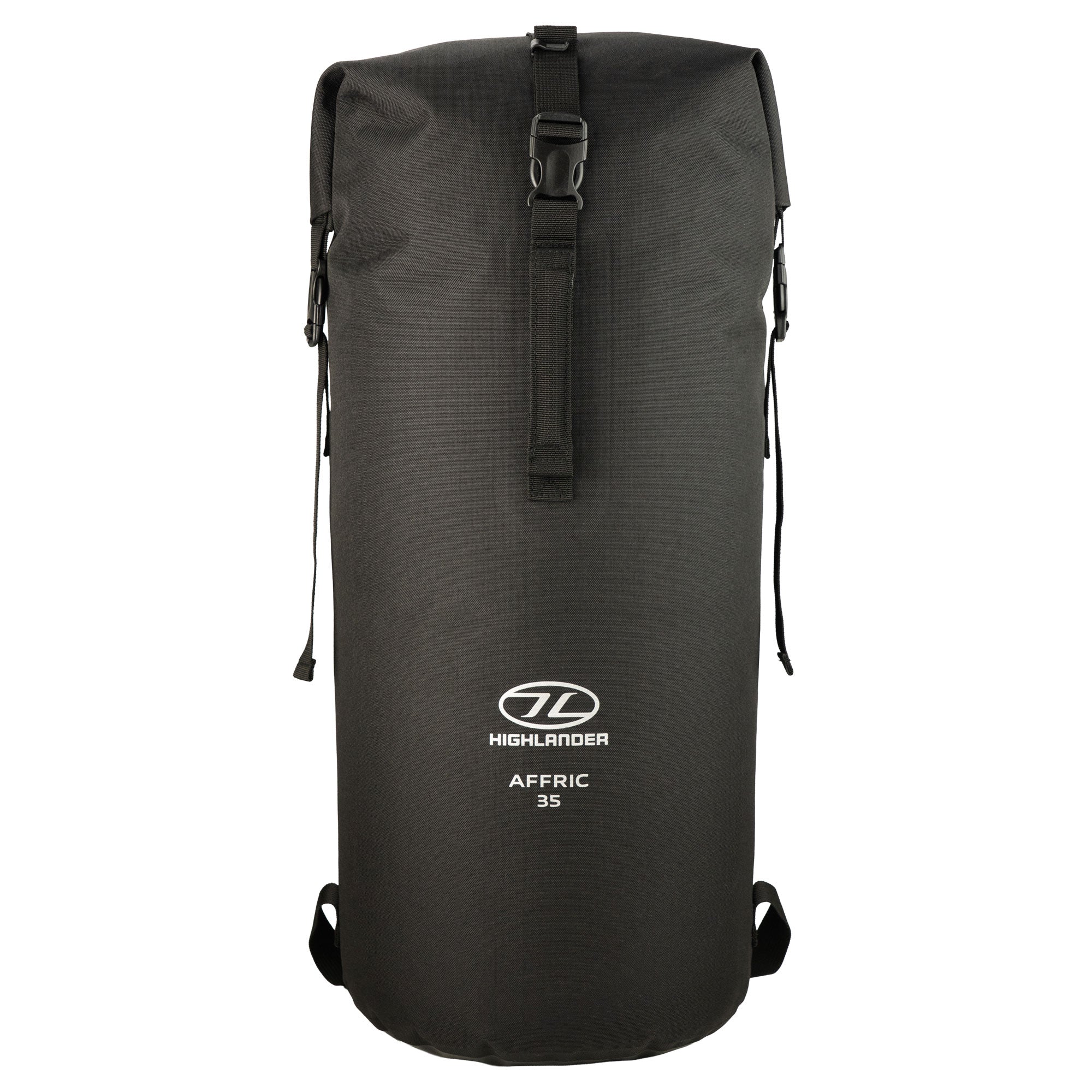 Highlander Affric Waterproof Adventure Backpack - Black 35L