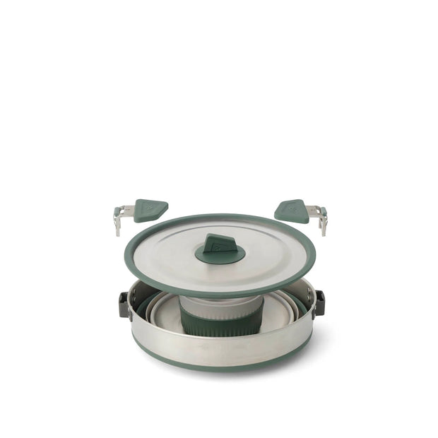 Sea To Summit Detour Stainless Steel One Pot Cook Set - [2 Person, 5 Piece]