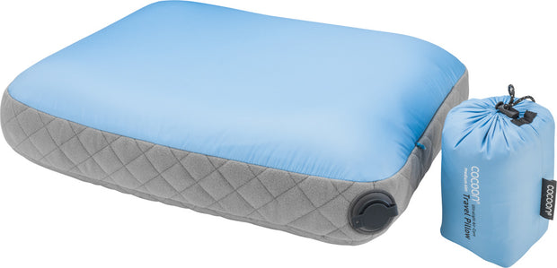 Cocoon Air-Core Ultralight Pillow Size 4 - Light Blue/Grey