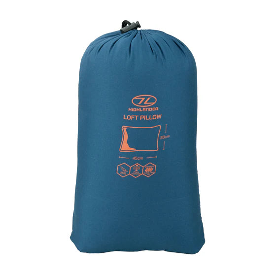 Highlander Loft Camping Pillow - Navy