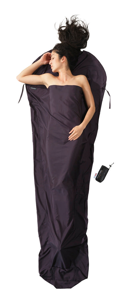 Cocoon Thermolite Silkweight Mummy Liner - Volcano Grey