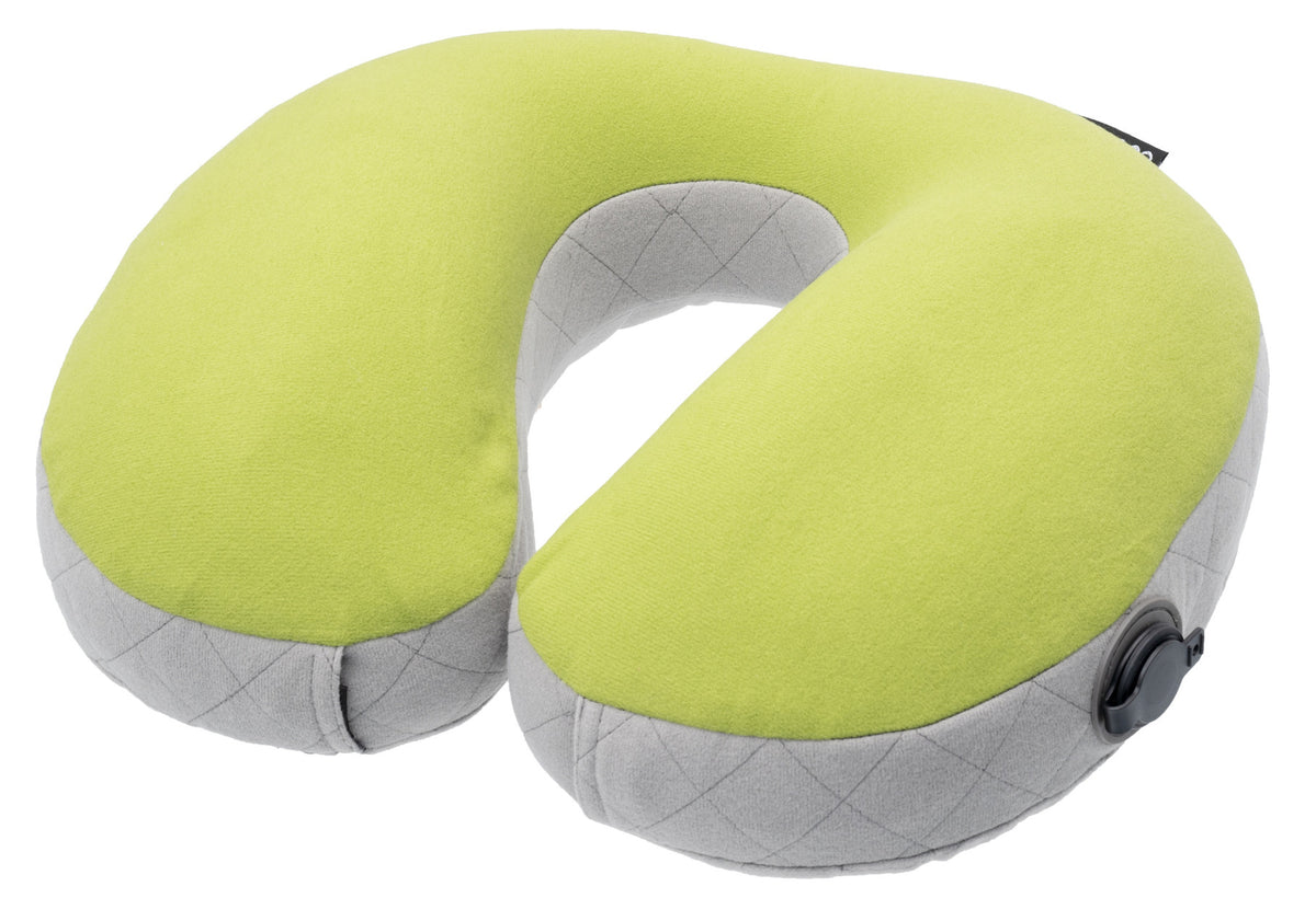 Cocoon Air Core Pillow U-Shaped Neck Pillow - Wasabi/Grey