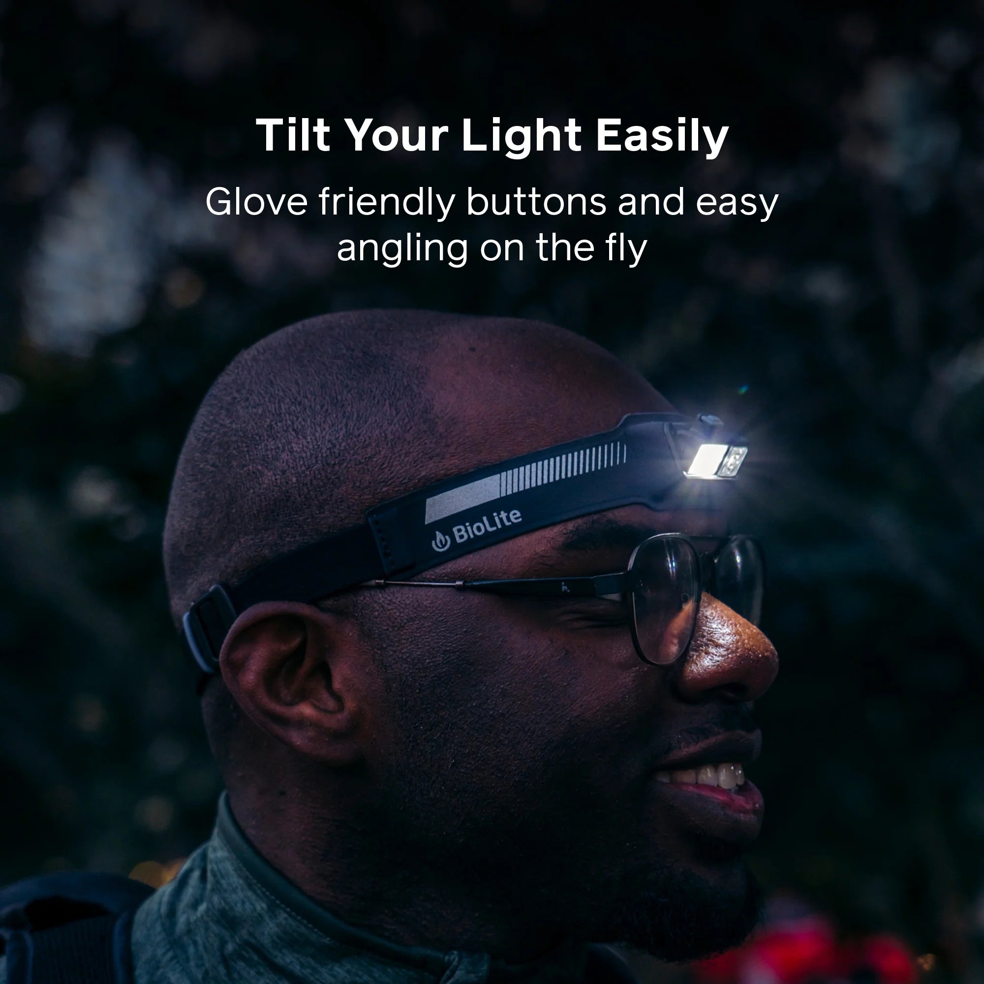 Biolite Dash 450 USB-C Rechargeable Running Headlamp - Amber Fade
