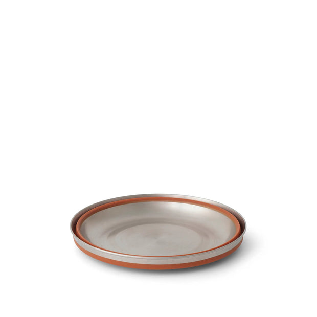 Sea To Summit Detour Stainless Steel Collapsible Bowl - Large Bombay Brown