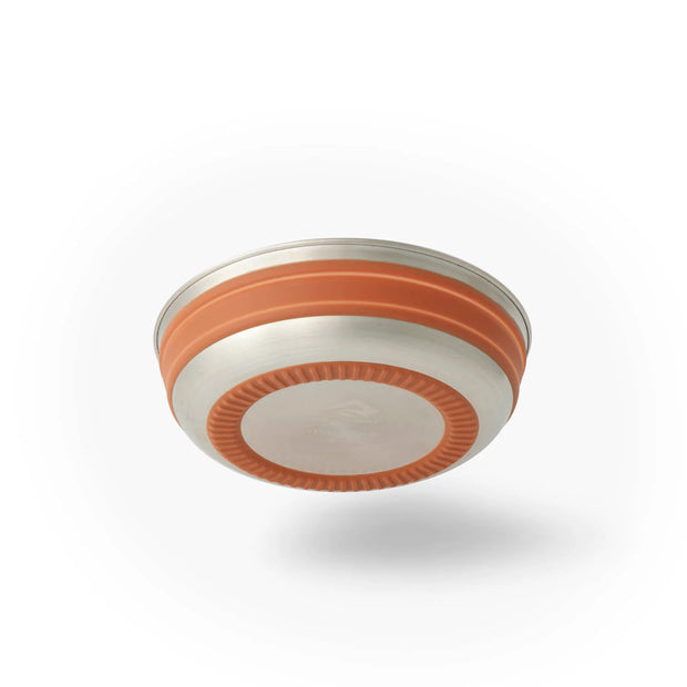 Sea To Summit Detour Stainless Steel Collapsible Bowl - Large Bombay Brown