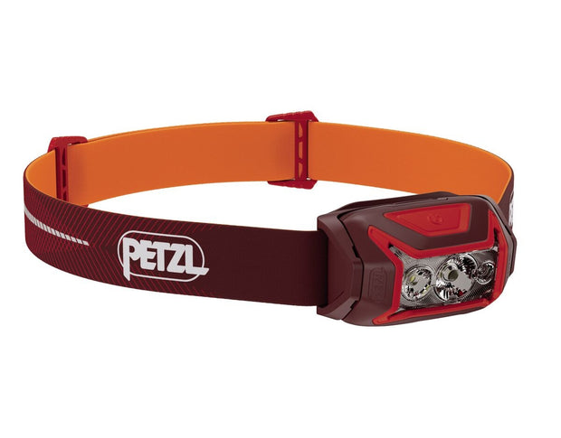 Petzl Actik Core 625 Lumens LED Headtorch - Updated Red