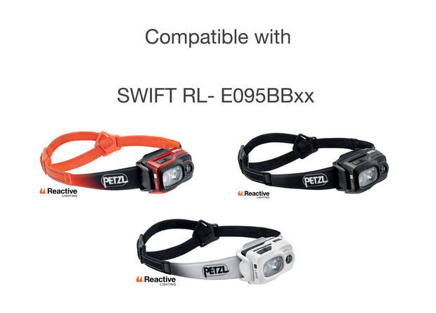 Petzl Spare headband for Swift RL headlamps E095BB - Black