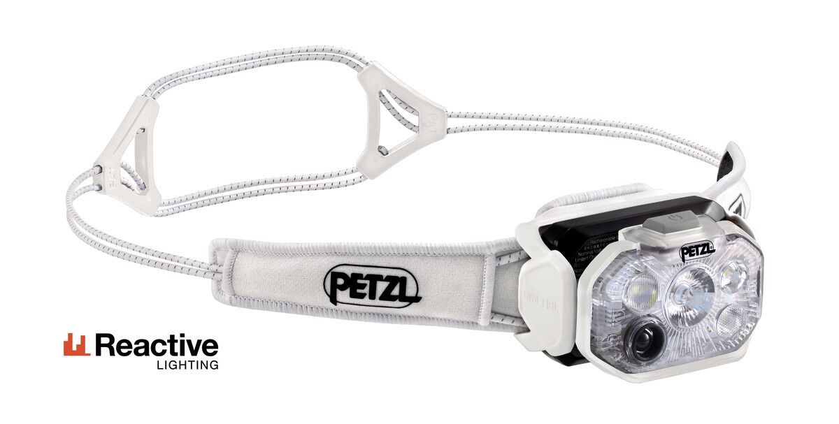 Petzl Swift RL 1200 Lumens Lightweight LED Headtorch - White