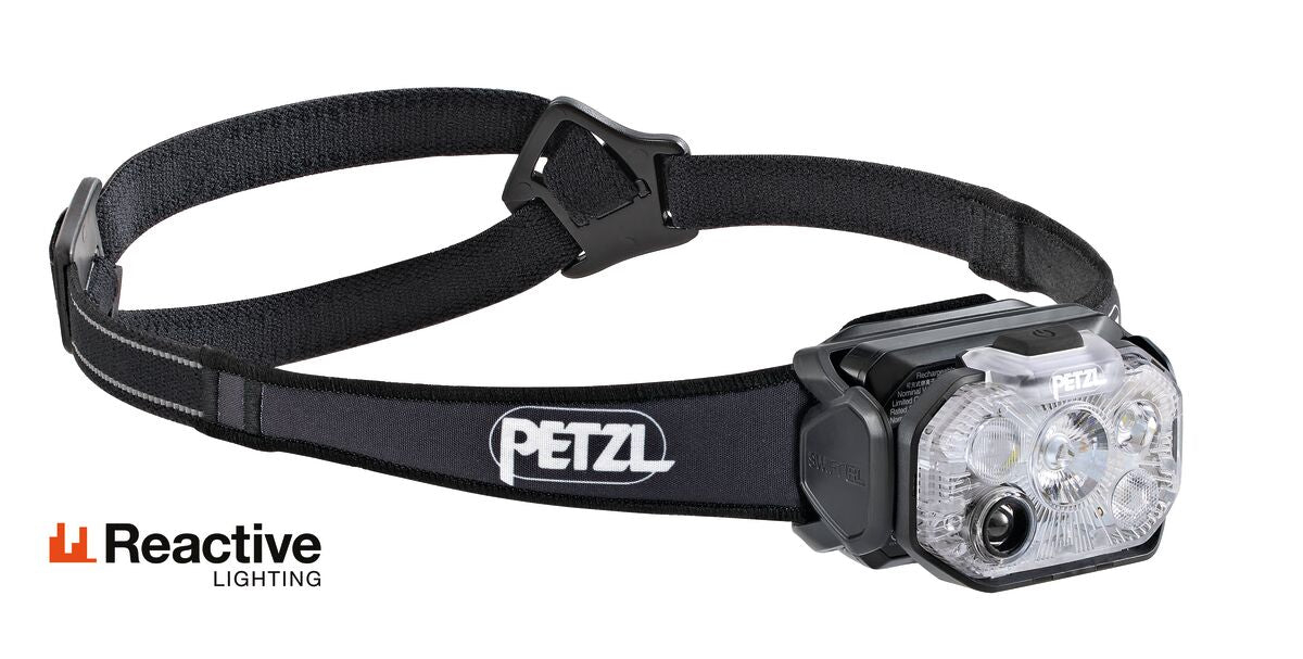 Petzl Swift RL Classic 1200 Lumens Lightweight LED Headtorch - Black