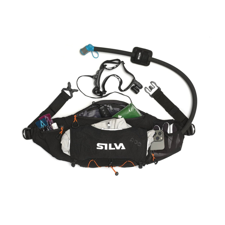 Silva Flex Belt 10 Running Hydration Belt - Black