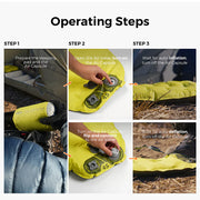 Flextail Gear Tiny Sleeping Pad R03 AVS - 3.5 R-Value 3 Season Sleeping Pad with Pump (Regular)
