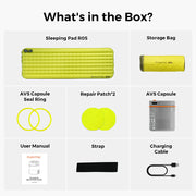 Flextail Gear Tiny Sleeping Pad R03 AVS - 3.5 L-Value 3 Season Sleeping Pad with Pump (Large)