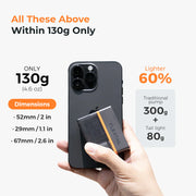 Flextail Gear Tiny Tire Pump 200 with Bike Tail Light - Up to 130PSI