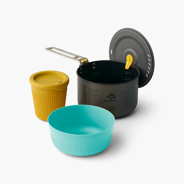 Sea To Summit Frontier Ultralight One Pot Cook Set (1 Person, 3 Piece)
