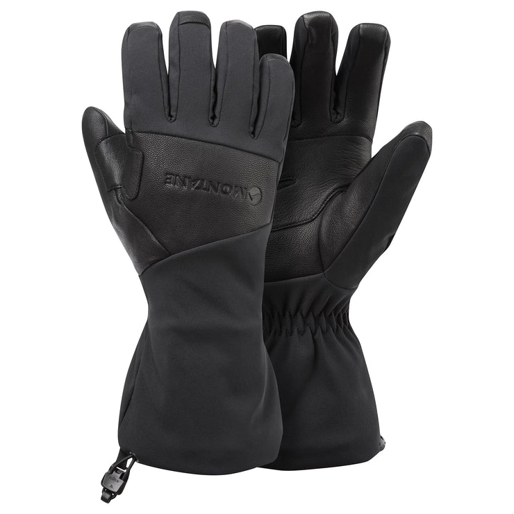 Montane Men's Supercell Fleece Lined Waterproof Gloves - Black