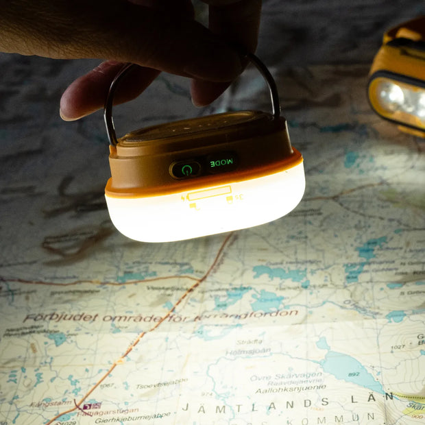 Silva Glow Recharge 350 Lumen Camping Lantern - Yellow
