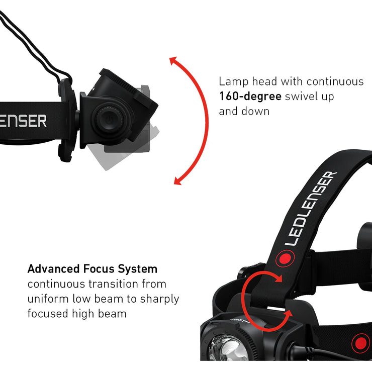 LEDLenser H15R Core Rechargeable 2500 Lumens Head Torch
