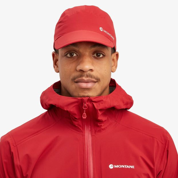 Montane Minimus Lite Waterproof Running Cap - One Size Acer Red