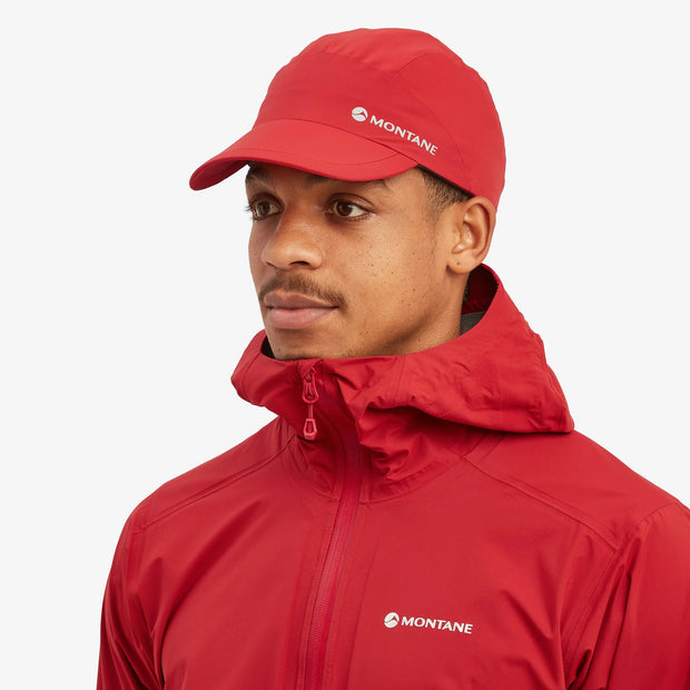 Montane Minimus Lite Waterproof Running Cap - One Size Acer Red