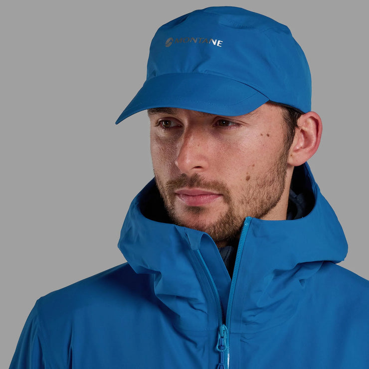 Montane Men's Updated Phase Lite Waterproof Cap - Neptune Blue