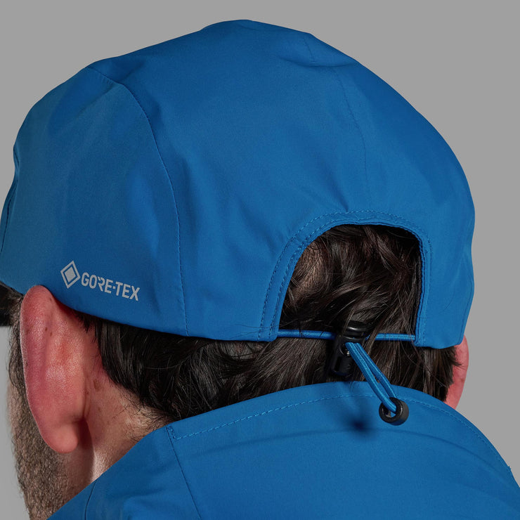 Montane Men's Updated Phase Lite Waterproof Cap - Neptune Blue