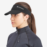 Montane Trail Lite Sun Visor - Black One Size