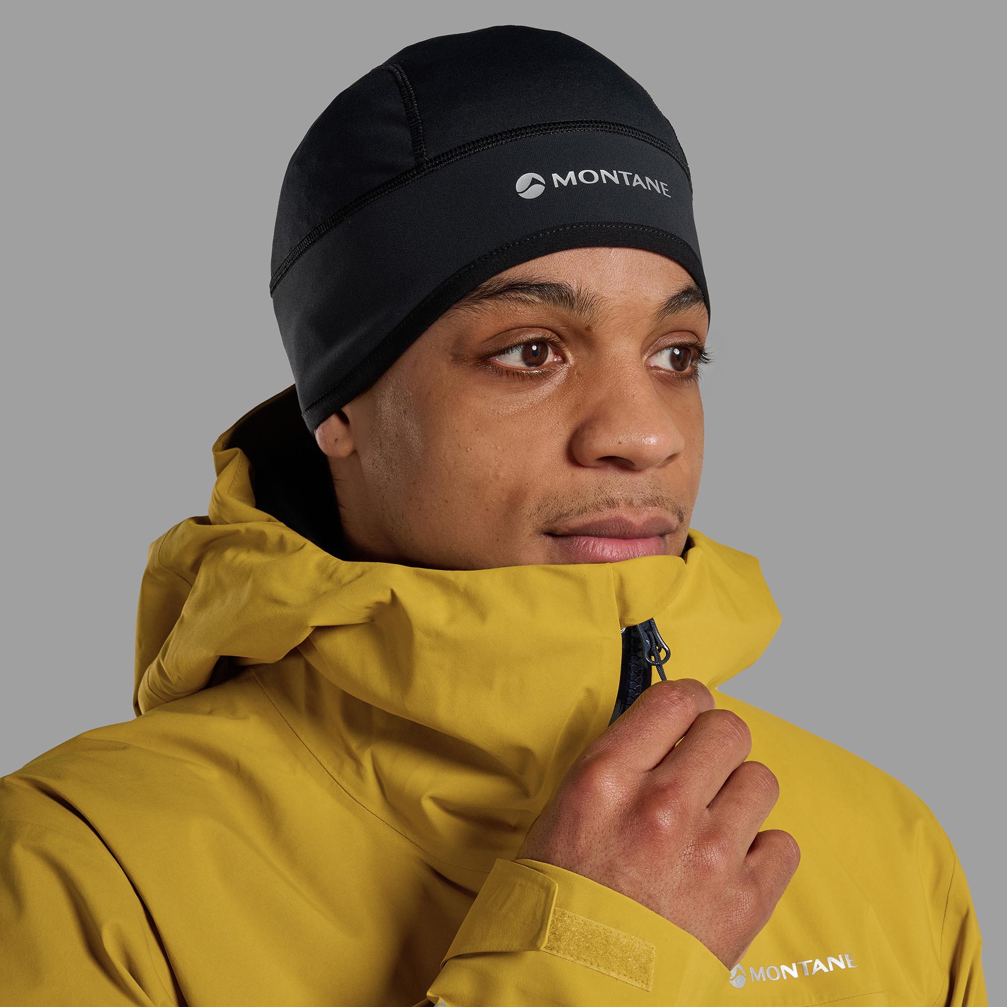 Montane Windjammer Gore Infinium Windproof Helmet Liner - Black One Size