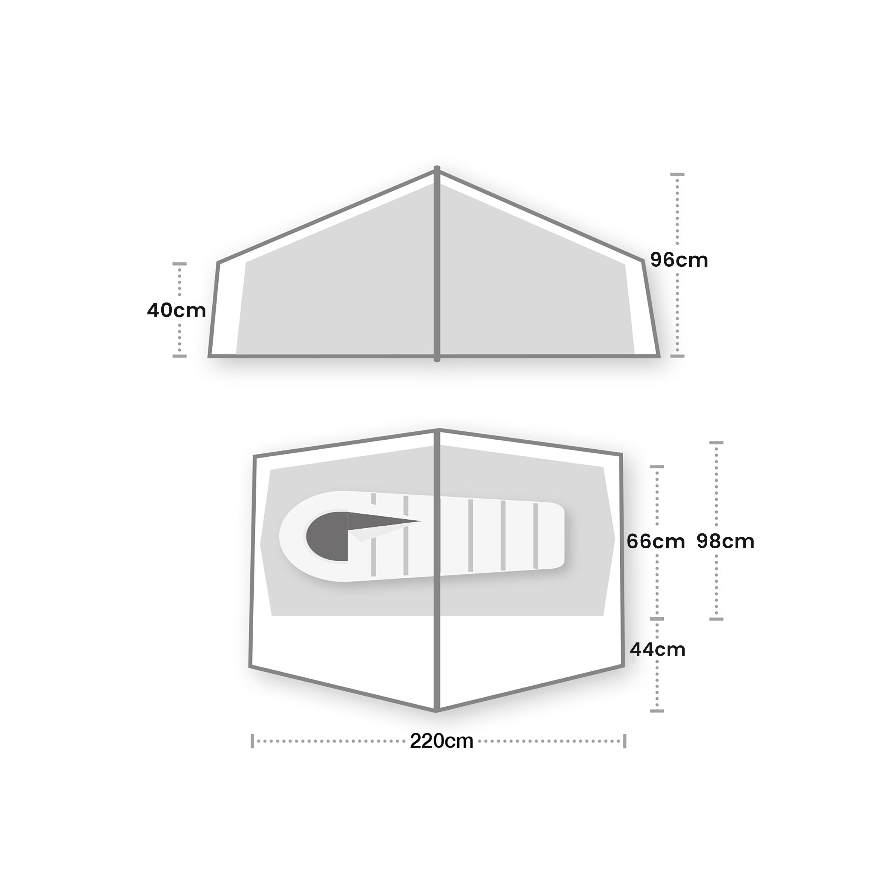 Wild Country Halny Elite 1 Lightweight Backpacking Tent