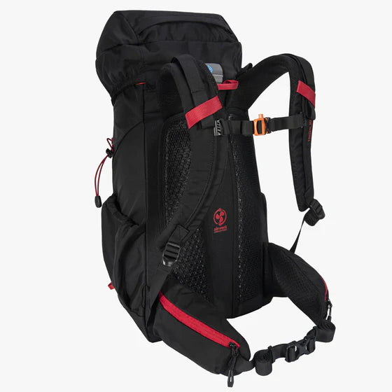 Highlander Ivar Lightweight Air Vent Rucksack - 30 Litres Black