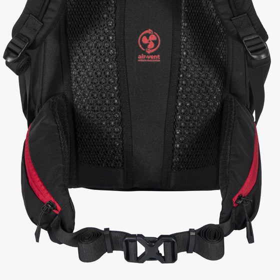 Highlander Ivar Lightweight Air Vent Rucksack - 30 Litres Black