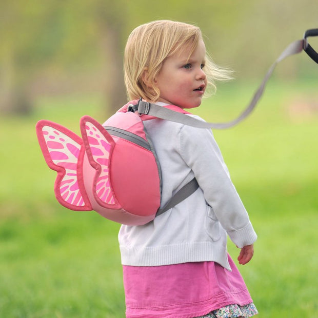 LittleLife Butterfly Toddler Backpack with Rein