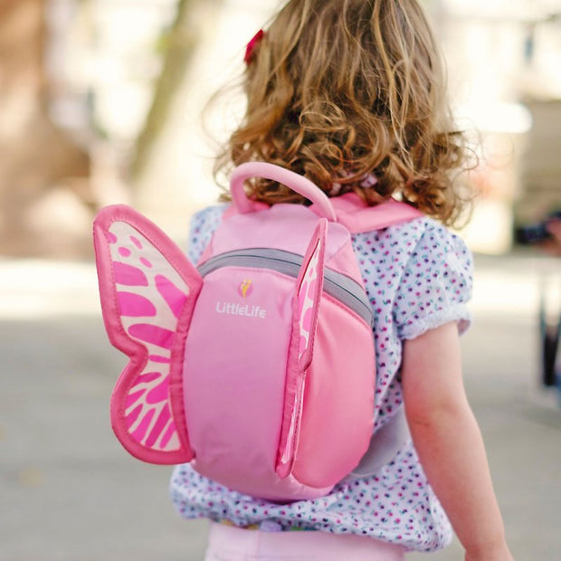 LittleLife Butterfly Toddler Backpack with Rein