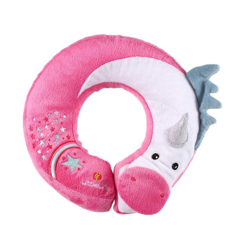 LittleLife Animal Snooze Travel Pillow - Unicorn