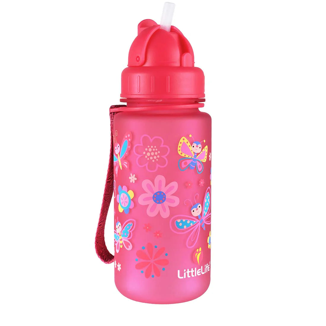 Littlelife Kids 400ml Water Bottle - Butterfly