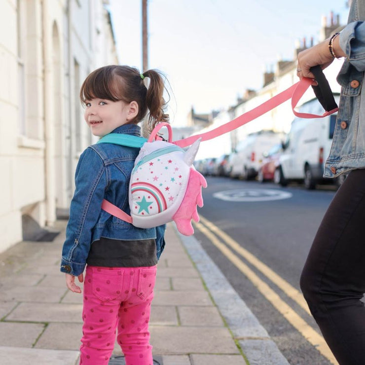 LittleLife Unicorn Toddler Backpack with Rein