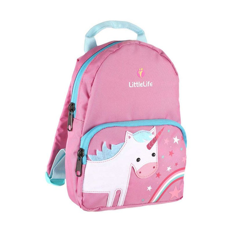 LittleLife Unicorn Friendly Faces Backpack with Rein